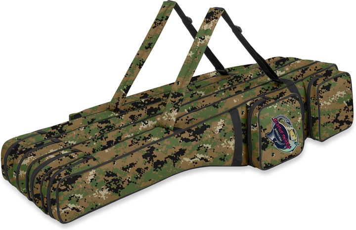Produktbild Normani Rutentasche Rod Pod Angelfutteral Angelrutentasche Angeltasche 125 cm bis 190 cm - 9271