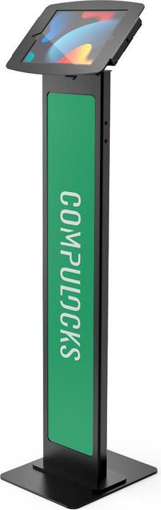 Compulocks iPad 10.2" Ruimtebehuizing Merkbare Vloerstandaard - Kiosk - Diefstalbeveiliging - voor tablet