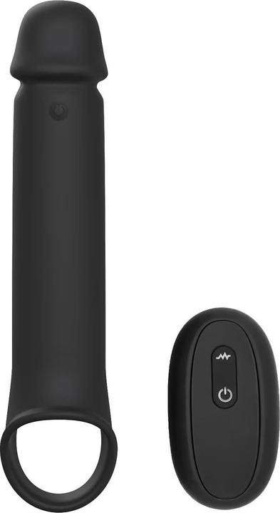 Produktbild Dreamtoys Dream Toys Ramrod Vibrating Extender Wth Remote Black Einheitsgrösse