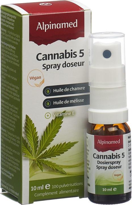 Produktbild Alpinamed Cannabis 5 (1 Stück, Spray, 100 g)