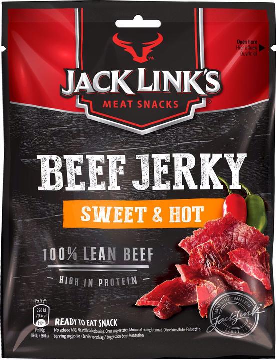 Jack Link's Boeuf séché sucré et chaud (70 g)