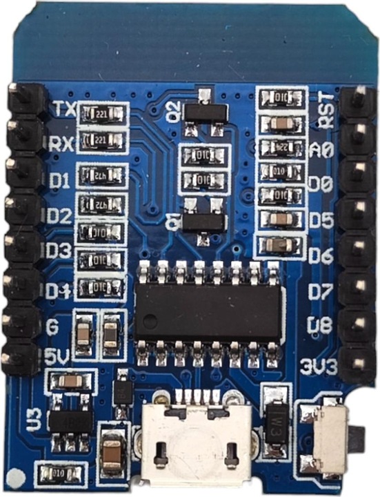 Produktbild Purecrea WeMos D1 mini ESP8266 mit Stiftleisten