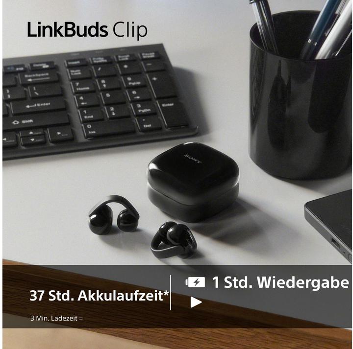 Image du produit Sony Clip LinkBuds (9 h, Sans fil)