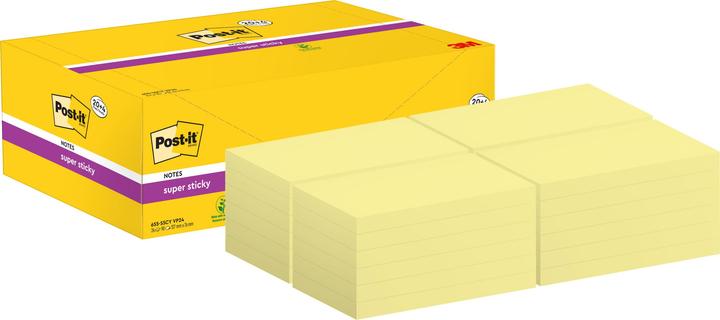 Immagine prodotto Post-it Super appiccicoso 20 + 4 (127 x 76 mm)