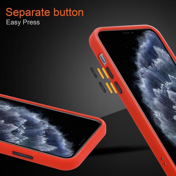 Actual product image Cadorabo Hybrid Matt Cover (Apple iPhone 11 Pro Max)