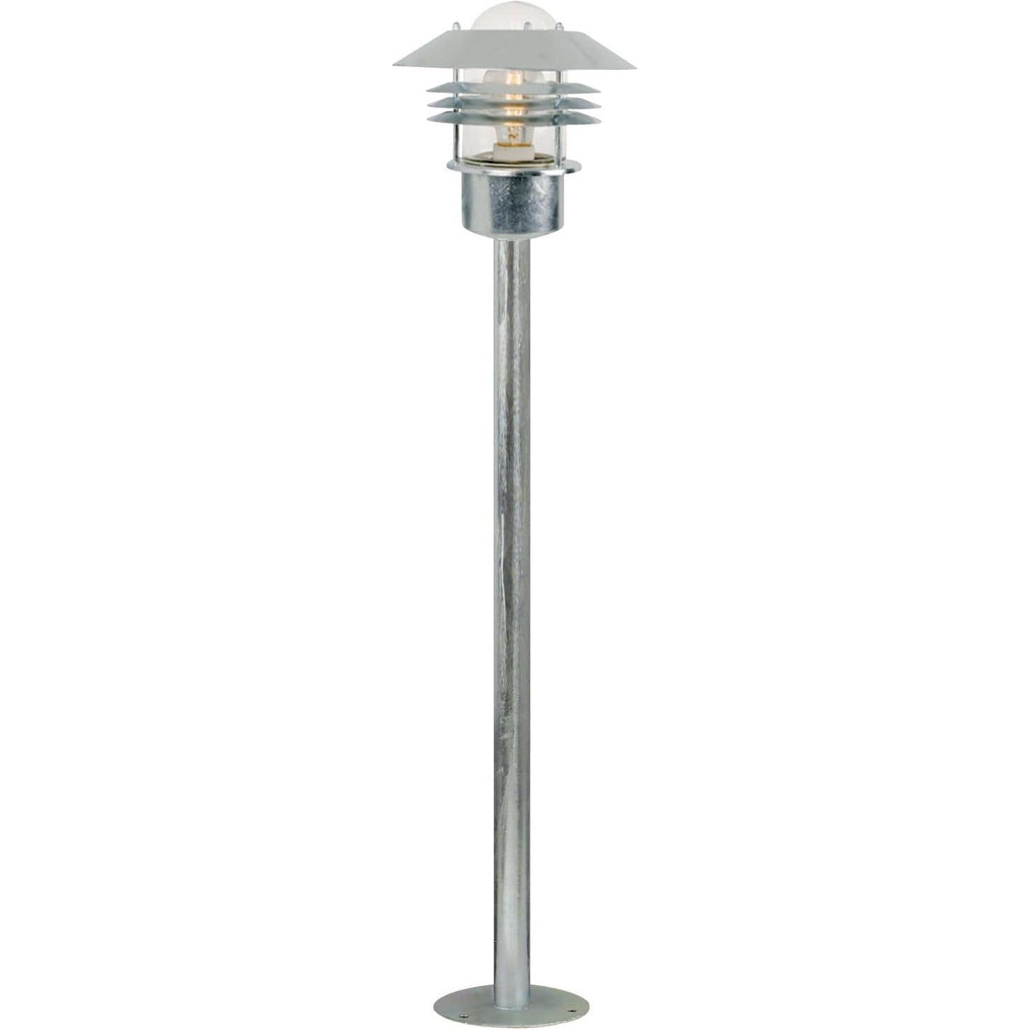 Nordlux, Gartenbeleuchtung, Vejers, Standleuchte, Verzinkt (E27, IP54)