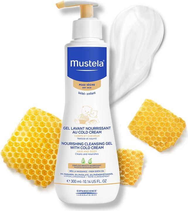 Actual product image Mustela Dry Skin Nourishing Cleansing Gel