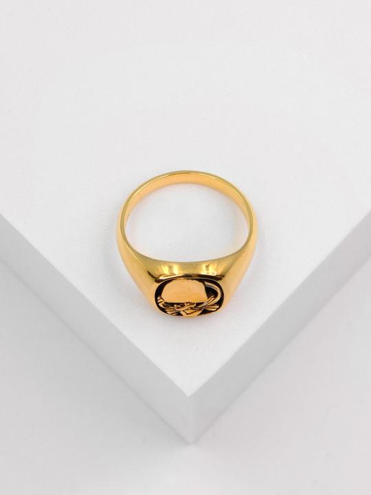 Immagine prodotto Muau Anello con stemma (61, Oro 750/18 K)