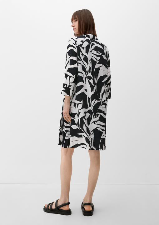 Produktbild S.Oliver Kleid Viskosekleid mit Crêpestruktur (36)