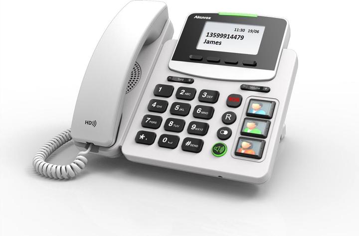 Produktbild Akuvox R15P Grosstasten-SIP-Telefon ohne SOS-Sender
