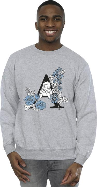 Immagine prodotto Disney Alice In Wonderland Letter A Felpa Uomo (L)