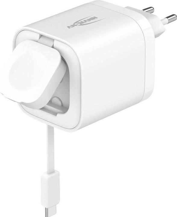 Ansmann Home Charger HC265PD mit Kabel und Apple Watch Lader (65 W, 4 ports)