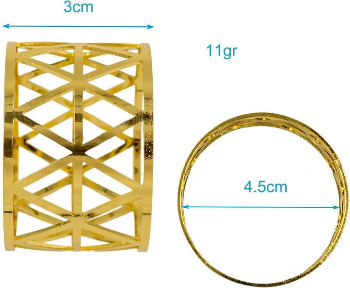 Actual product image Intirilife Napkin ring set (6 pcs.) (6 x)