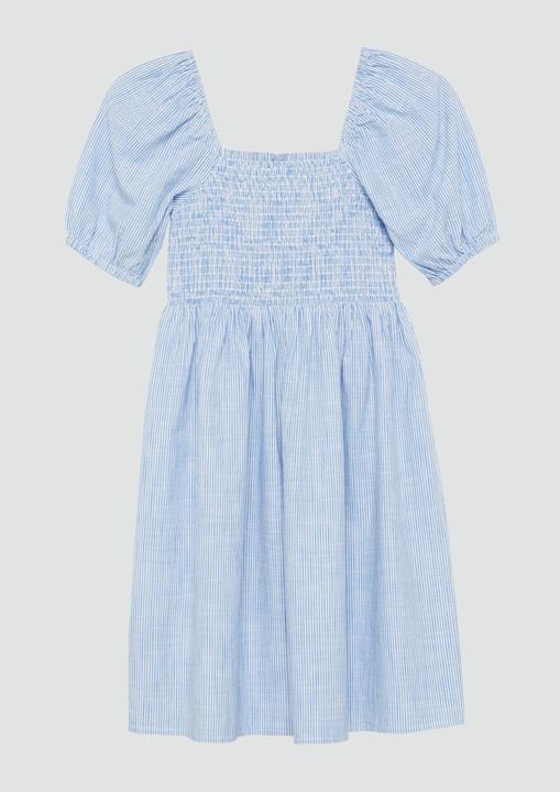 Immagine prodotto S.Oliver Kleid Kurzes Baumwollkleid mit Smok-Details und Puffärmeln (134)