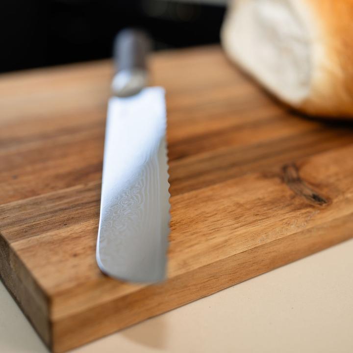 Produktbild Sobczyk Damascus bread knife - 20 cm blade (20 cm)