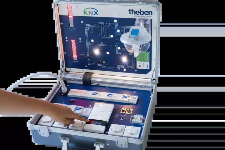 Produktbild Theben KNX-Ausbildungskoffer mit (Schaltaktor)
