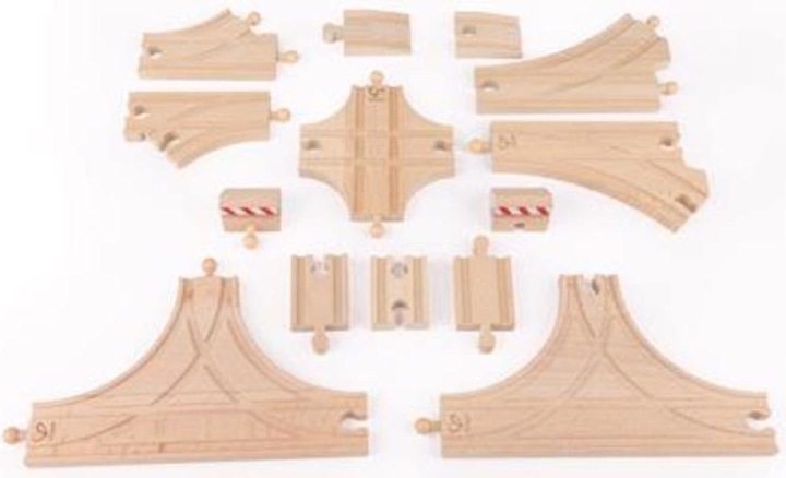 Actual product image Hape Rail kit changeover & switches