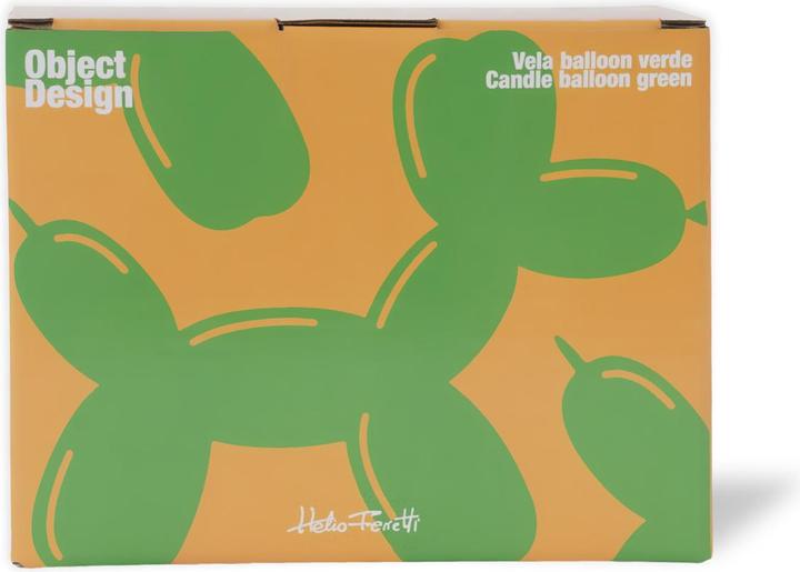 Image du produit Helio Ferretti Bougie Balloon Dog vert (1 pcs)