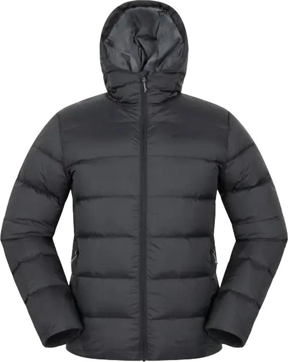 Actual product image Mountain Warehouse Mens Stratus Down Packable Hooded Jacket (M)