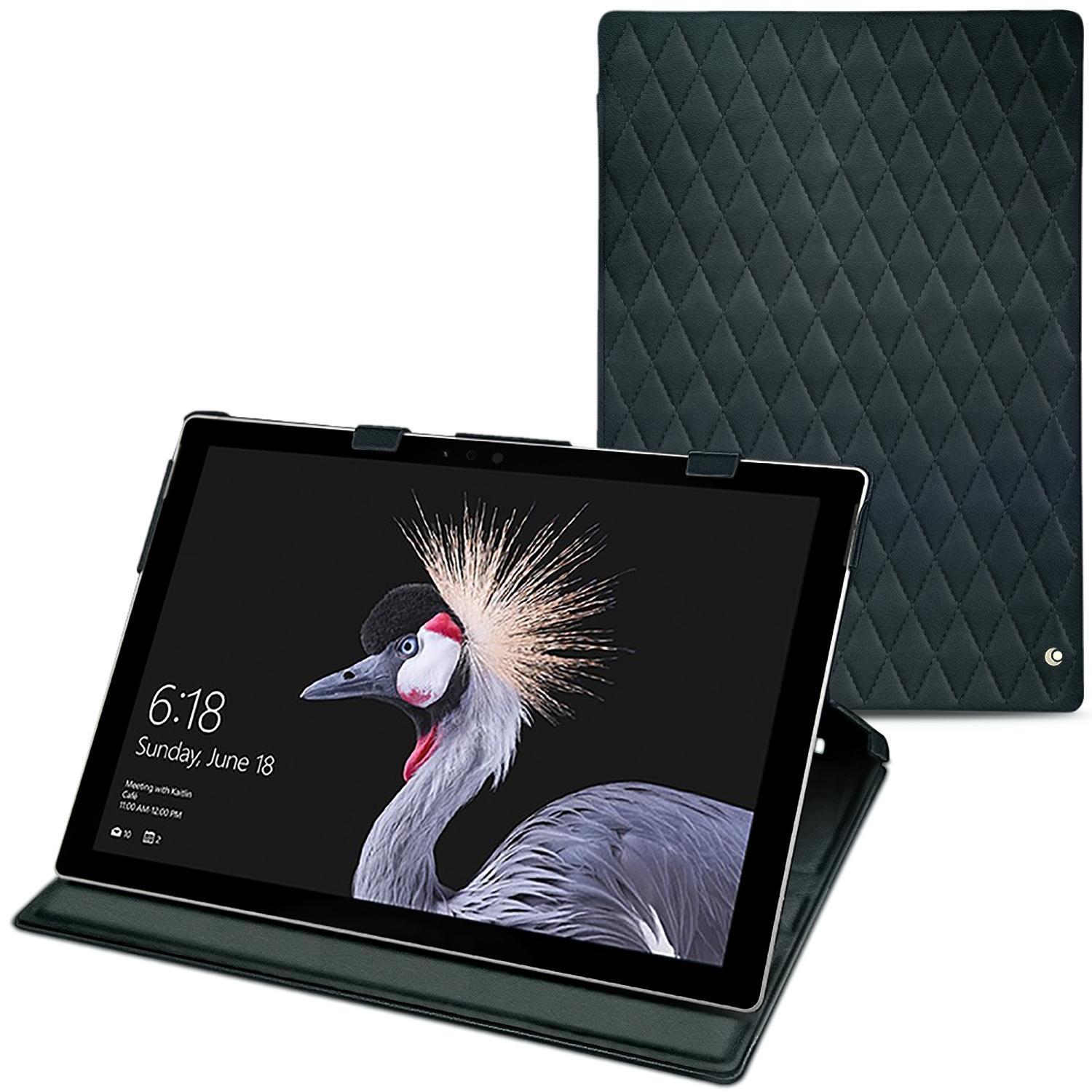Noreve Lederschutzhülle (12.30", Microsoft), Notebooktasche, Blau