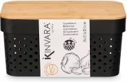 Produktbild Kinvara gelochte Mehrzweckbox mit kleinem Bambusdeckel sch (17.50 cm)