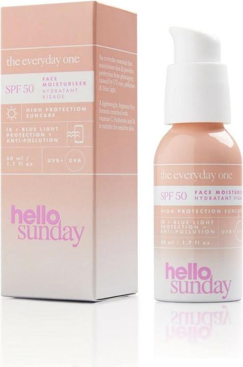 Actual product image Hello sunday the everyday one Face moisturiser SPF 50 (50 ml, Day cream, SPF 50)