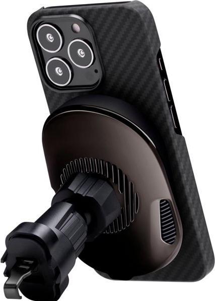 Productafbeelding Pitaka Apple iPhone13 Nieuwe Magmount Qi (Autoventilator) - MagsafeOnly