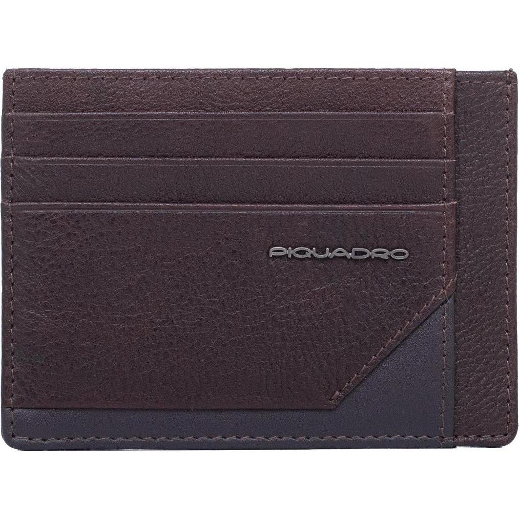 Piquadro, Mannen, Portemonnee, Tallin, Leather Wallet, For Pocket, PP2762W108R, Brown, For Men, Bruin