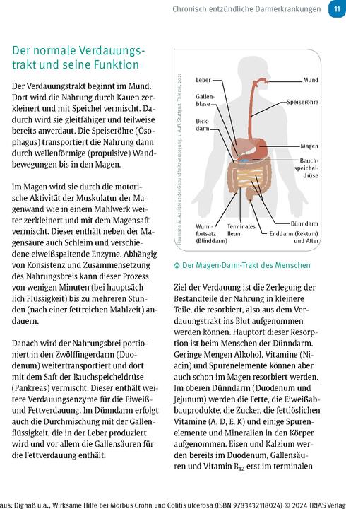 Immagine prodotto Wirksame Hilfe bei Morbus Crohn und Colitis ulcerosa (Tedesco, Jürgen-Michael Stein, Axel Dignass, Franz Hartmann, 2024)