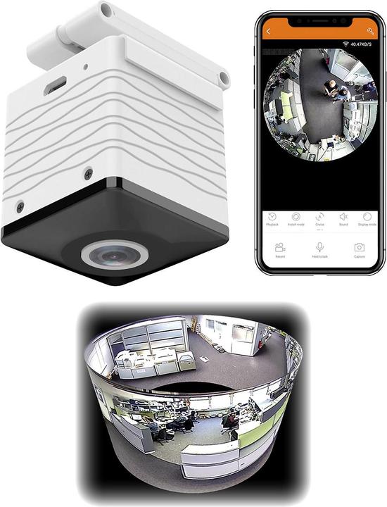 Immagine prodotto 7links Mini telecamera di sorveglianza HD alimentata a batteria (1280 x 960 pixel)