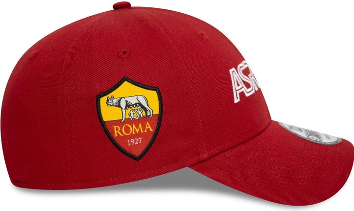 Actual product image New Era 9Forty Strapback Cap - WORDMARK AS Roma rouge