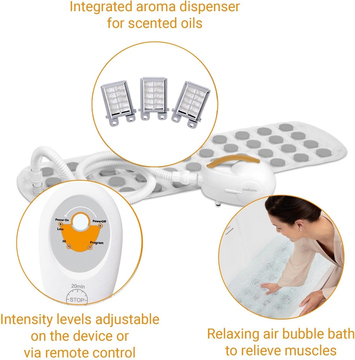 Immagine prodotto Medisana Bagno a bolle d'aria