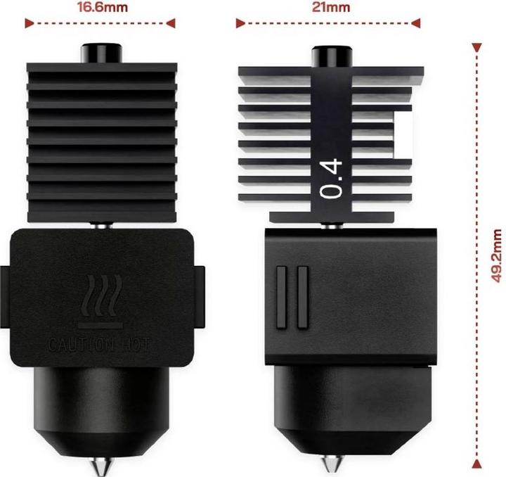 Produktbild FabConstruct Hotend Passend für (3D Drucker): BambuLab Hotend For B (Ersatzteile)