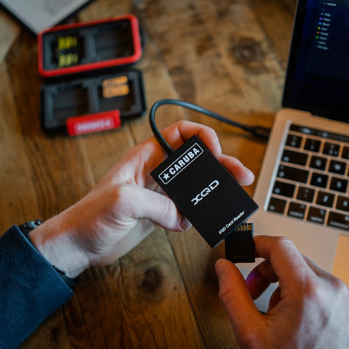 Immagine prodotto Caruba Lettore di schede 2 in 1 XQD + SD USB C (USB-C)