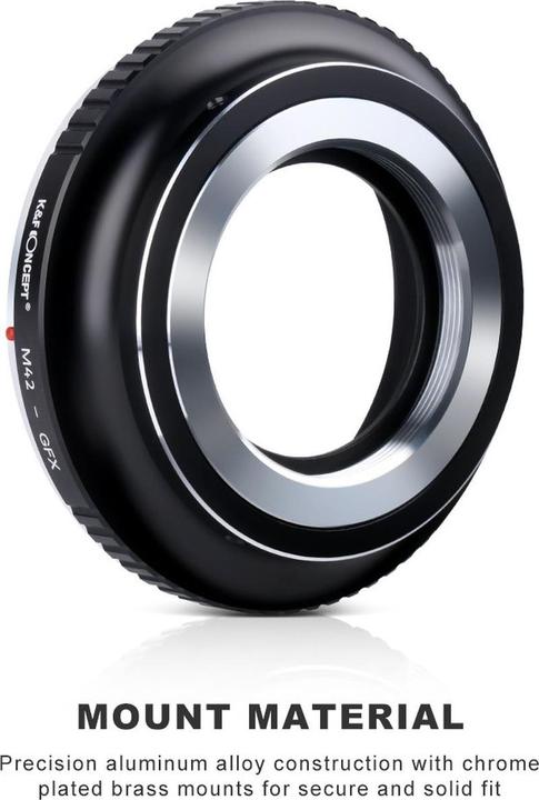 Produktbild K&F Concept High Precision Lens Adapter Mount, M42-GFX