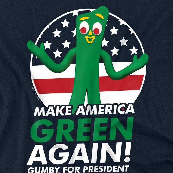 Produktbild Gumby For President TShirt Langärmlig (L)
