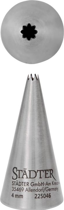Produktbild Städter Sterntülle 4 mm gross (Spritztüllen)