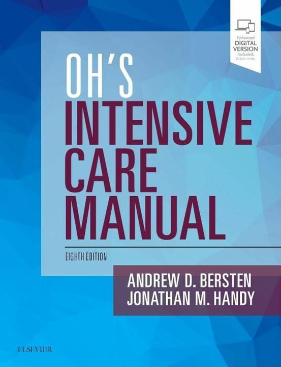 Produktbild Oh's Intensive Care Manual (Englisch, Andrew D. Bersten, Jonathan M. Handy, 2019)