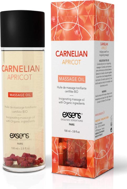 Productafbeelding Exsens Erotische Massageolie Abrikoos (100 ml)