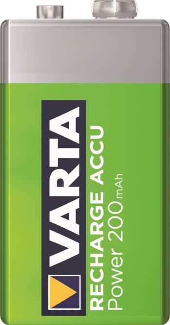 Produktbild Varta POWER Akku E-Block 9V 56722200mAhKartonware Tray56722101111 - Akku - 9V-Block (20 Stk., 9V Block, 200 mAh)