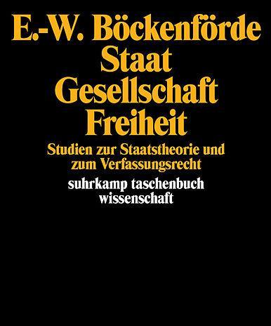 Produktbild Staat, Gesellschaft, Freiheit (Deutsch, Ernst-Wolfgang Böckenförde, 1976)