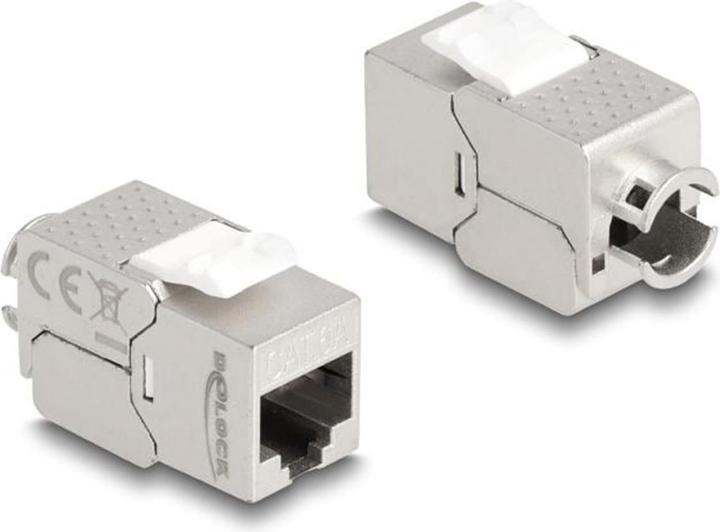 Produktbild Delock Keystone Modul RJ45 Buchse zu LSA Cat.6A Slim werkzeu (Keystone Modul)
