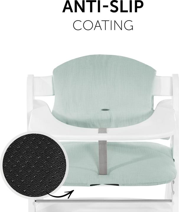 Produktbild Hauck Highchair Pad Select Muslin Mint