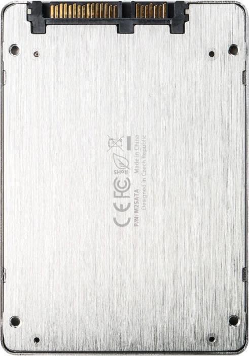 Produktbild i-tec SATA MySafe 6,4cm/2,5Zoll Gehaeuse mit Adapter nach SATA M.2 Festplatten SATA bis zu 6 Gbps Alucase (2.5", M.2)