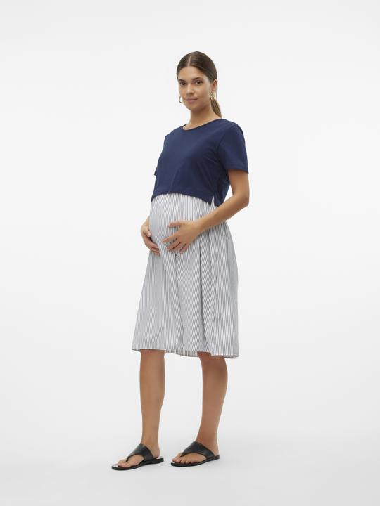 Image du produit Mamalicious Coupe normale Col en U Robe midi (M)