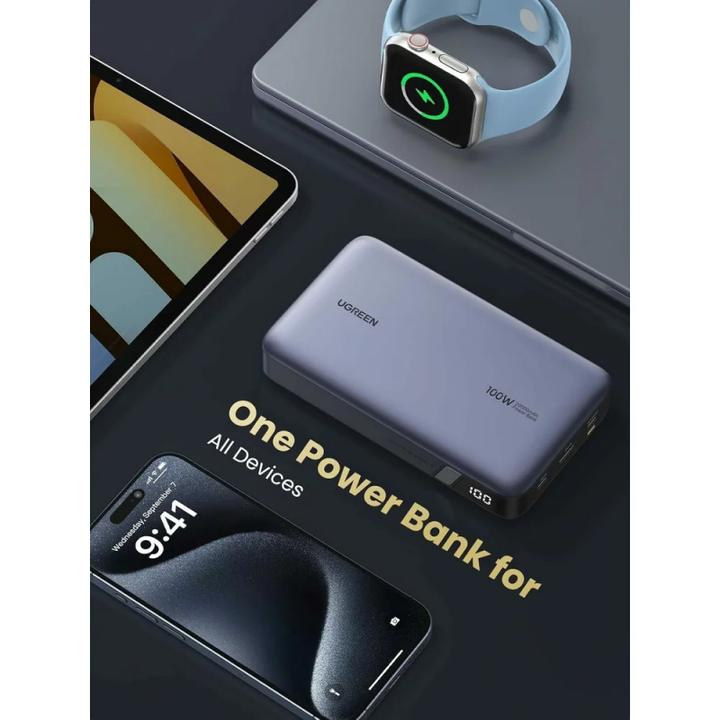 Productafbeelding Ugreen Powerbank (20000 mAh, 100 W, 72 Wh)