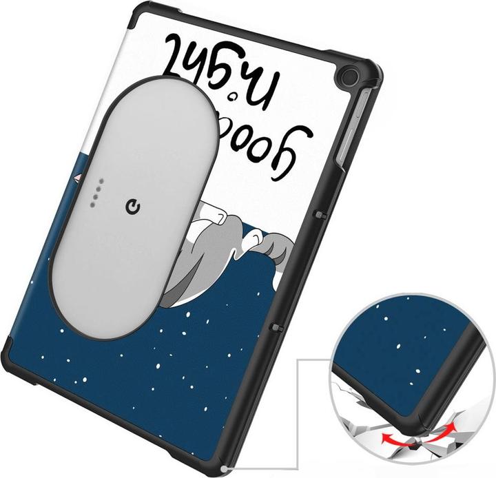 Actual product image Cover-Discount Google Pixel Tablet - Tri-fold Smart Case Good Night (Google Pixel Tablet)