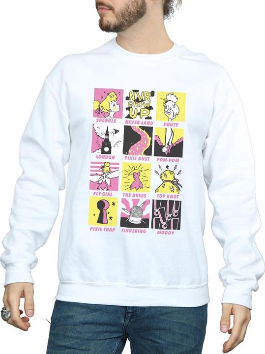 Produktbild Disney Tinkerbell Squares Sweatshirt (XXL)
