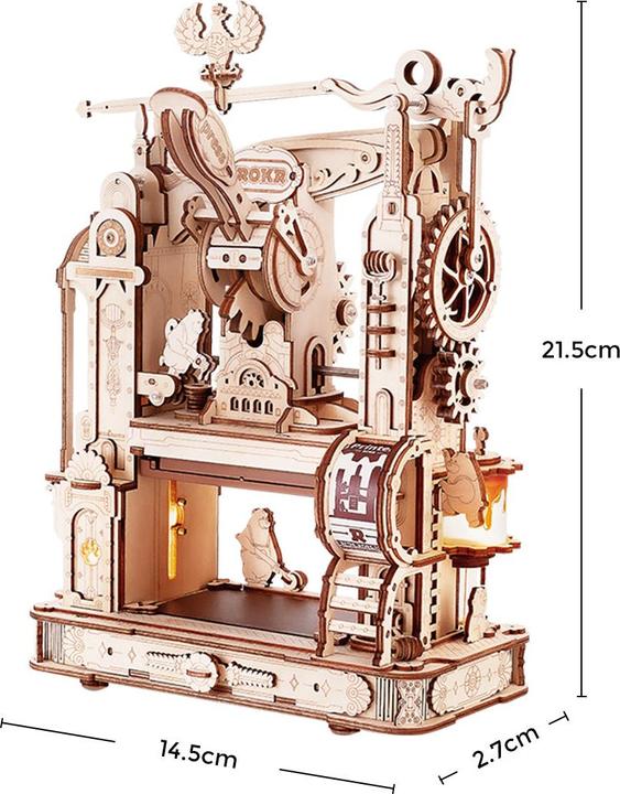 Actual product image Rokr Classic printing press