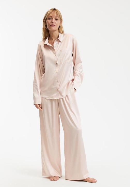Produktbild La Redoute Collections Pyjama aus Satin (XL)